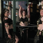 Melissa with troupe