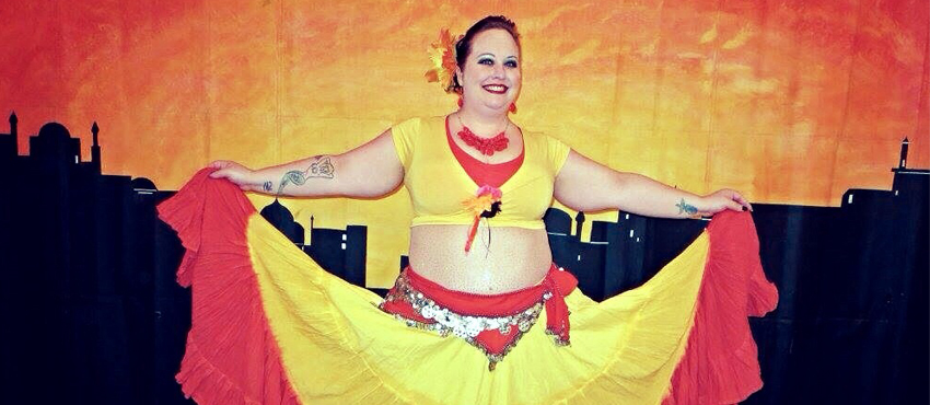 Finding belly dance not only helped me, but helped my daughter, too